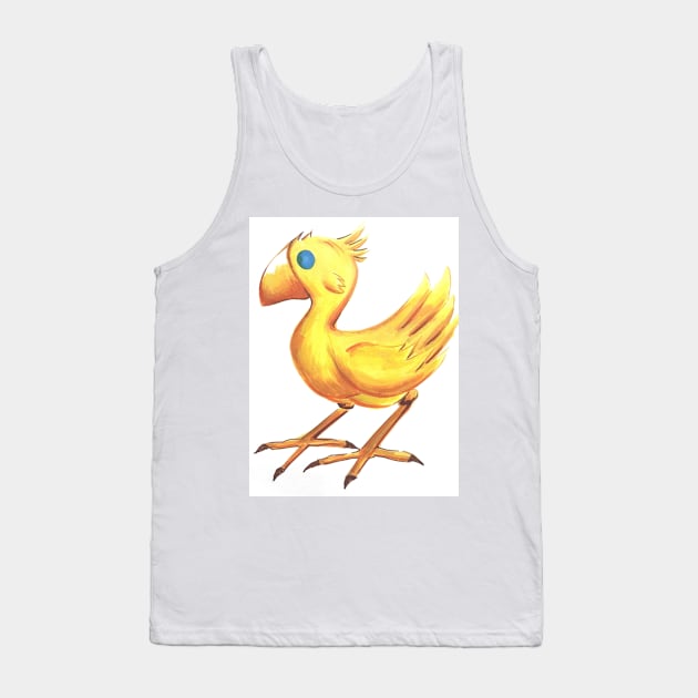 chocobo Tank Top by jorge_lebeau